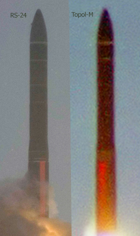 RS-24 ICBM vs Topol-M